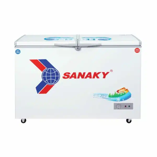 Tủ đông sanaky VH-3699W1 260 lít 2 ngăn đông và mát